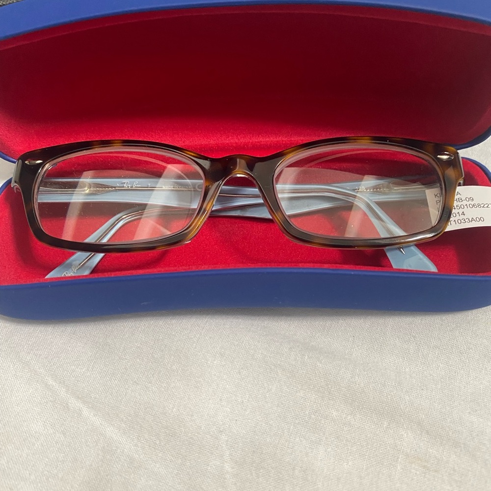 Ray ban prescription glasses blue tortoise shell
